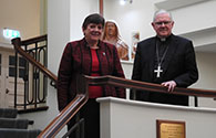 Mark Coleridge and Monica Cavanagh